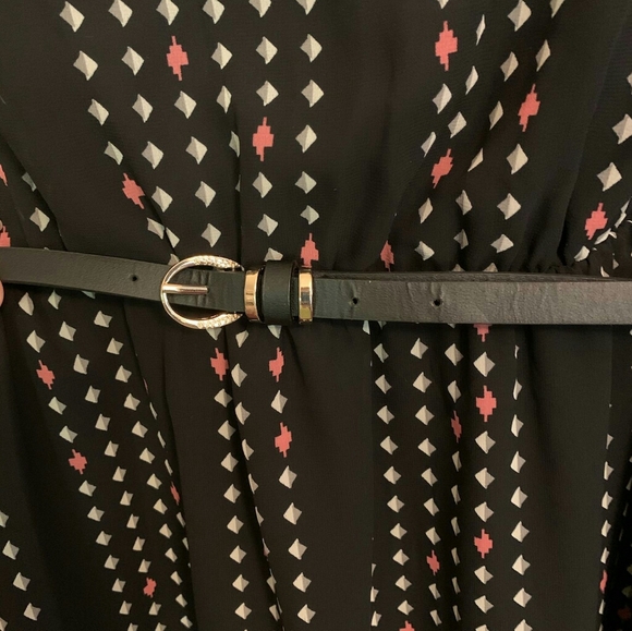 Black/Pink/White Beautiful Charlotte Russe Dress - Picture 5 of 5